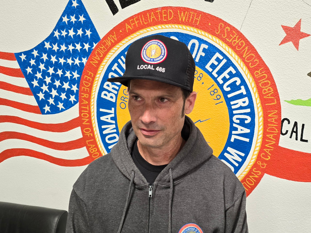 IBEW 465 Logo hat (In Color)