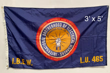 Load image into Gallery viewer, IBEW 465 BLUE FLAG
